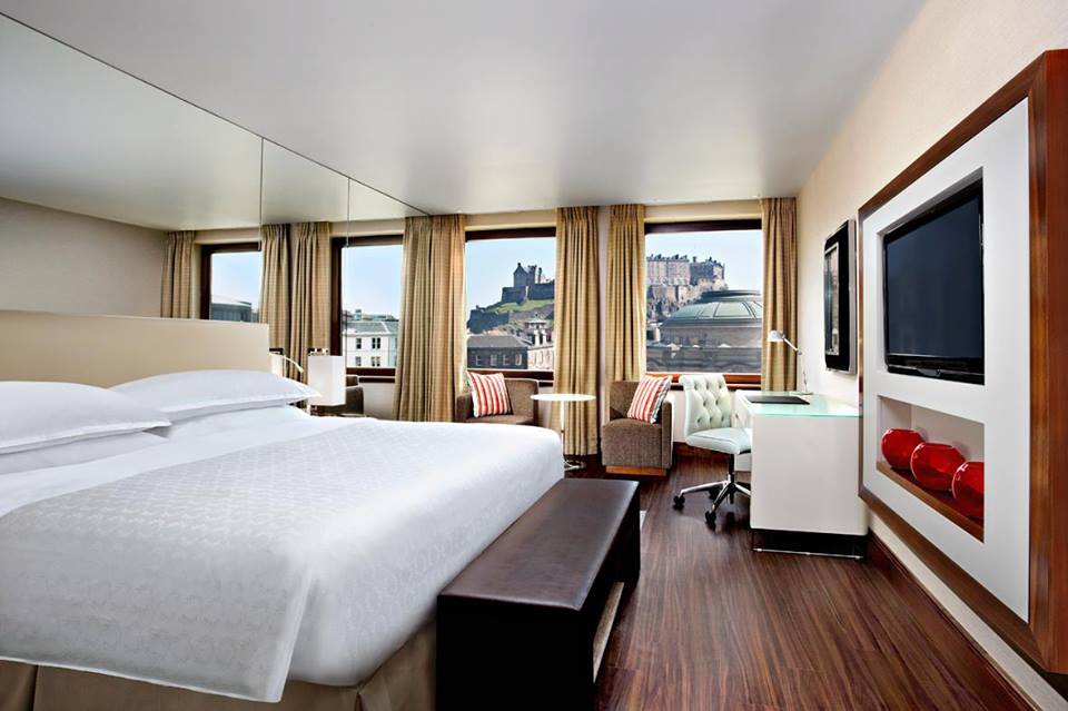 Sheraton Grand Edinburgh - room view